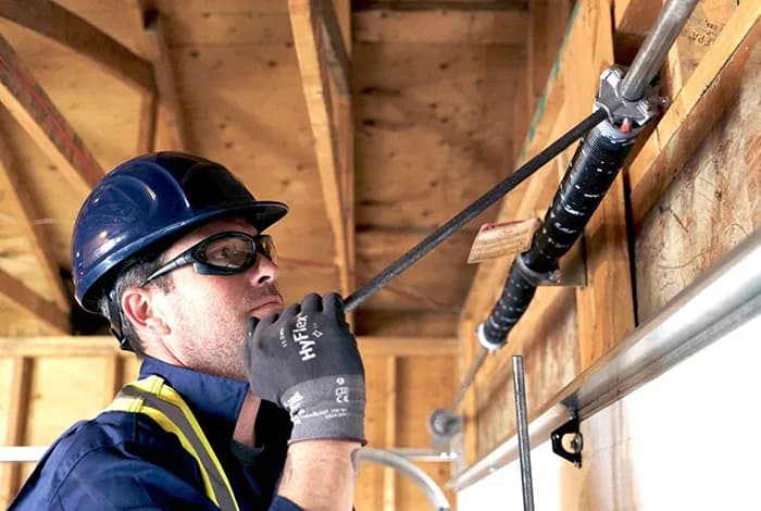24/7 emergency garage door repair service truck in Laguna Hills, CA