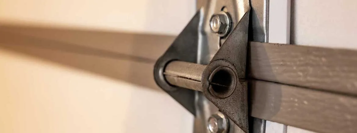 Garage door hinge replacement services in Orange County